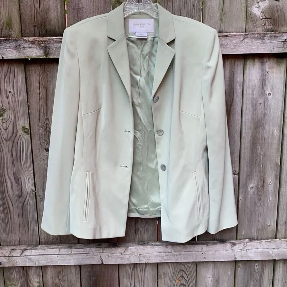 Jones New York Mint Green Blazer sz. 10